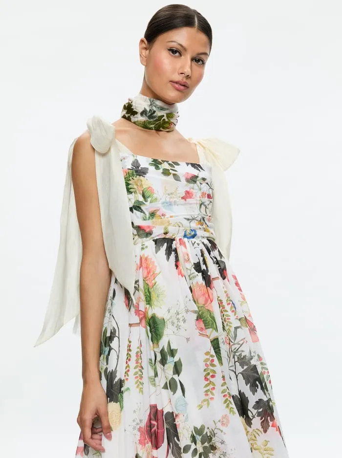 Women Alice Olivia Lola Scarf Blush Kiss