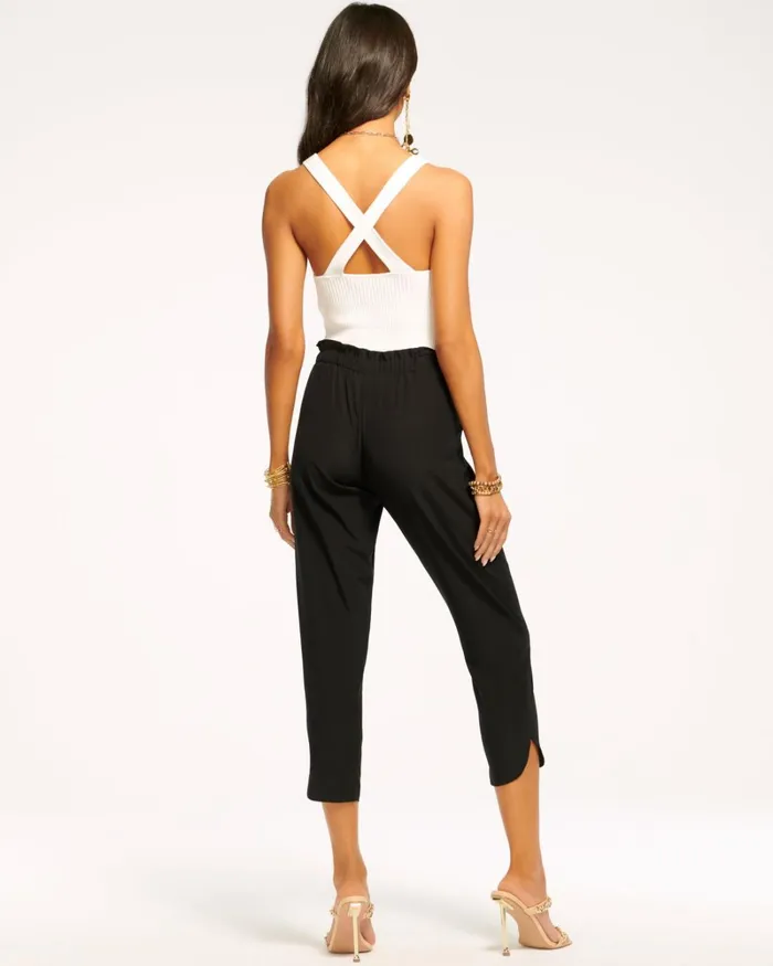 Women Allyn Paperbag Waist Pant Black Ramy Brook Pants Women Allyn Paperbag Waist Pant Black Ramy Brook Pants