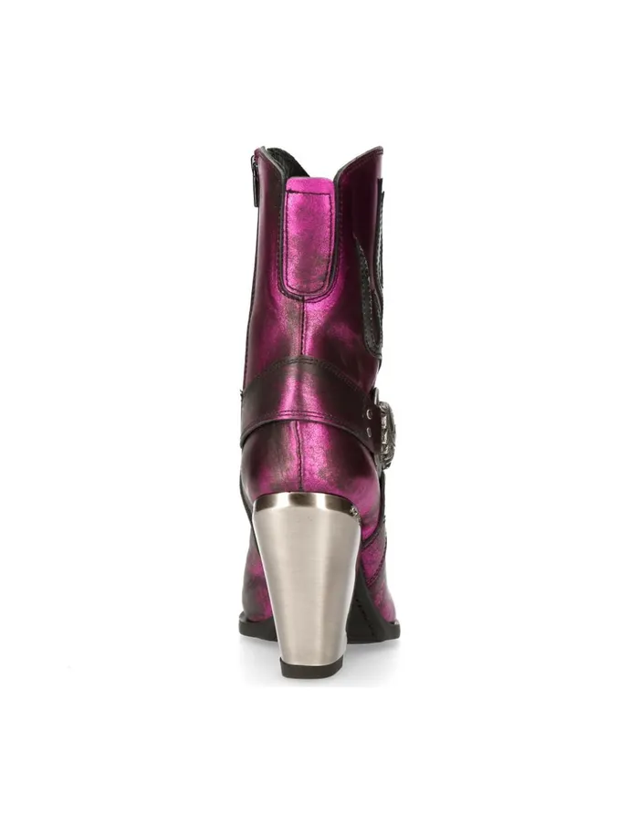 Women Ankle Boot Bull M7919bC8 New Rock Heels Women Ankle Boot Bull M7919bC8 New Rock Heels