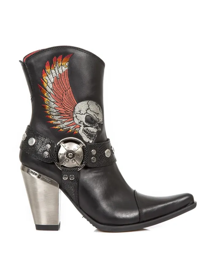 Women Ankle Boot Bull MBull006S1 New Rock Heels Women Ankle Boot Bull MBull006S1 New Rock Heels