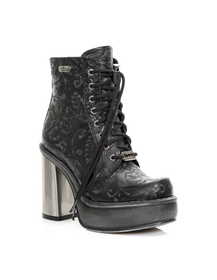 Women Ankle Boot Plataforma M9976bS8 New Rock High Heels Women Ankle Boot Plataforma M9976bS8 New Rock High Heels