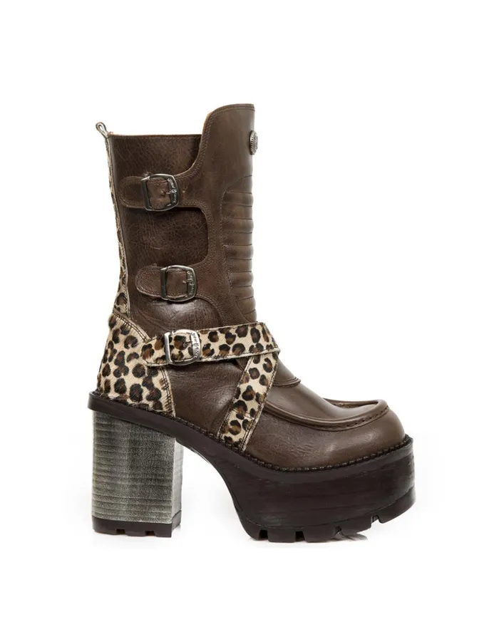 Women Ankle Boot Trail MSeve01C2 New Rock High Heels