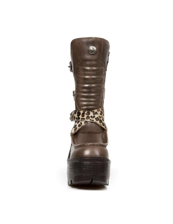Women Ankle Boot Trail MSeve01C2 New Rock High Heels Women Ankle Boot Trail MSeve01C2 New Rock High Heels