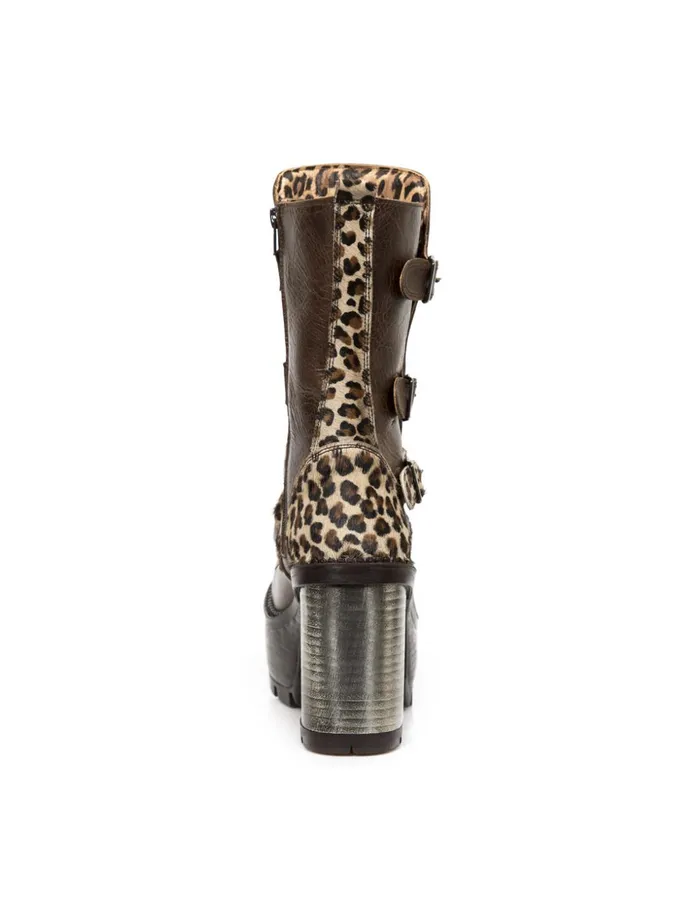 Women Ankle Boot Trail MSeve01C2 New Rock High Heels Women Ankle Boot Trail MSeve01C2 New Rock High Heels