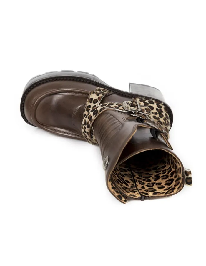 Women Ankle Boot Trail MSeve01C2 New Rock High Heels Women Ankle Boot Trail MSeve01C2 New Rock High Heels