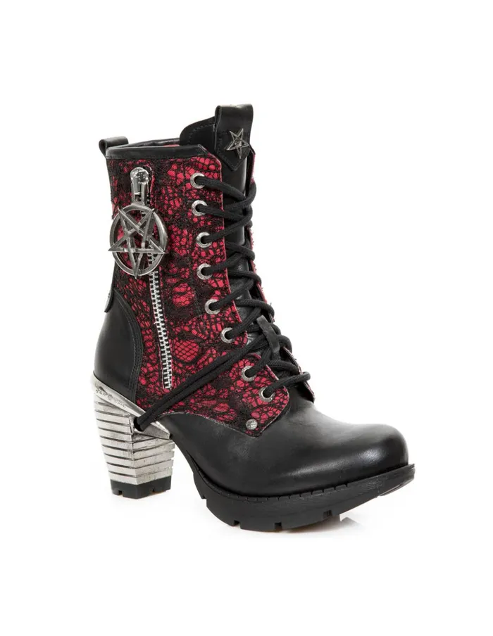 Women Ankle Boot Trail MTr097C2 New Rock Military Women Ankle Boot Trail MTr097C2 New Rock Military