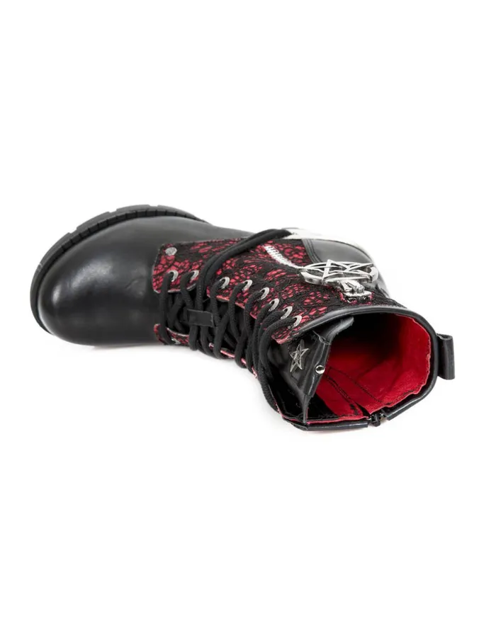 Women Ankle Boot Trail MTr097C2 New Rock Military Women Ankle Boot Trail MTr097C2 New Rock Military