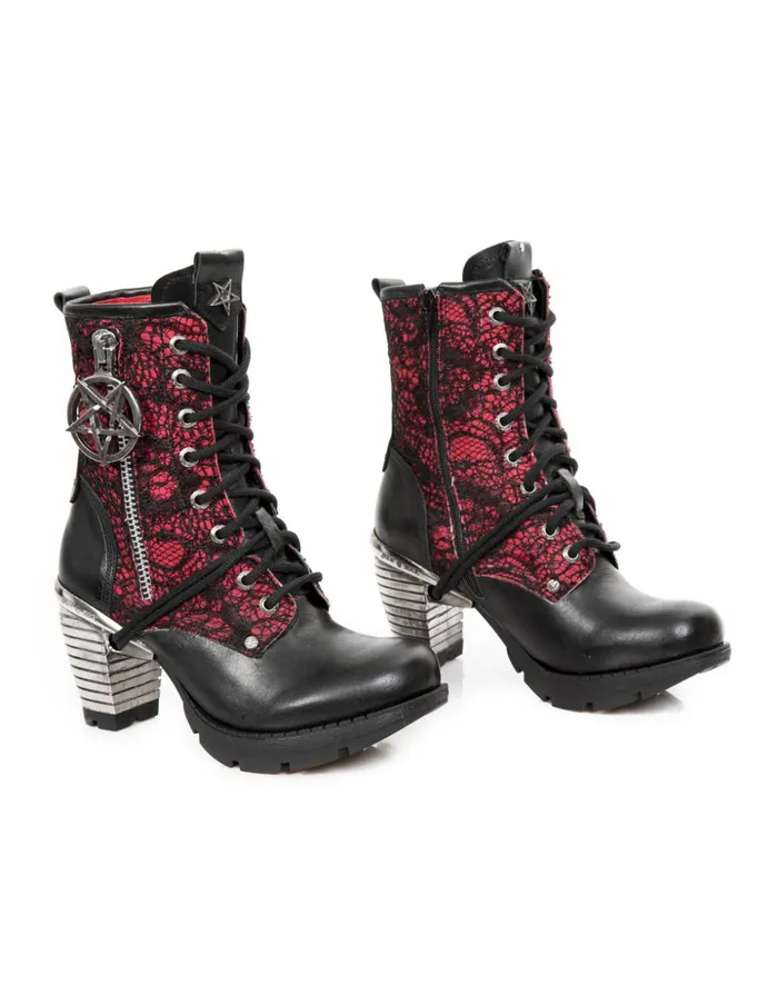 Women Ankle Boot Trail MTr097C2 New Rock Military Women Ankle Boot Trail MTr097C2 New Rock Military