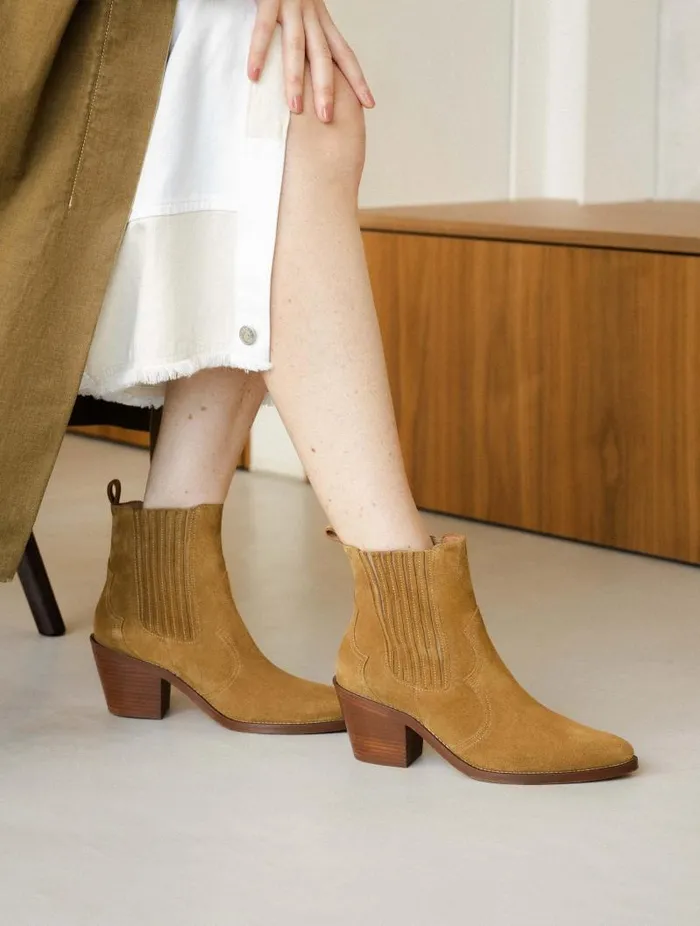Women Ankle Boots Bobbies Dakota Nutmeg