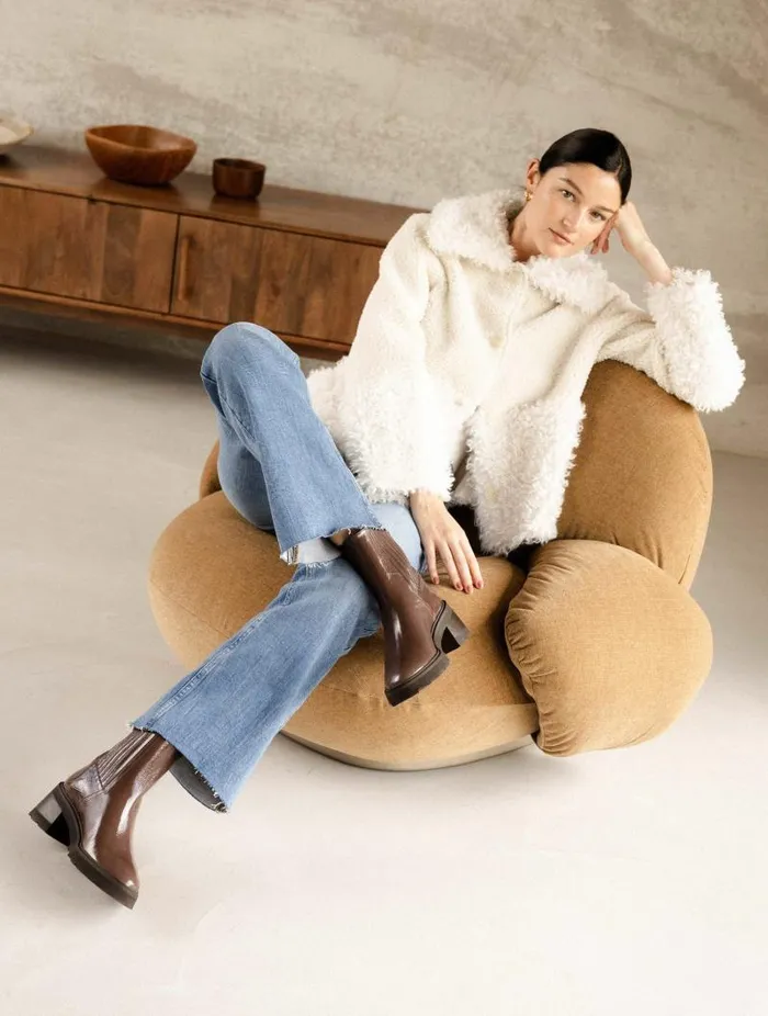 Women Ankle Boots Bobbies Lison Iced Chocolate Women Ankle Boots Bobbies Lison Iced Chocolate