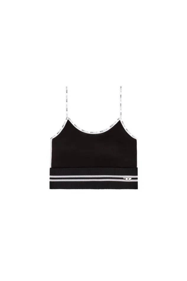 Women AwbFannyWt27 Black Diesel Tshirts And Tops Women AwbFannyWt27 Black Diesel Tshirts And Tops