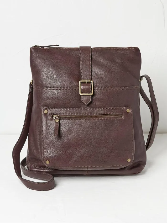 Women Bags and Purses Fat Face Ava Brown Backpack
