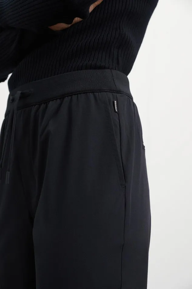 Women Black Azaba Trousers Ecoalf Trousers
