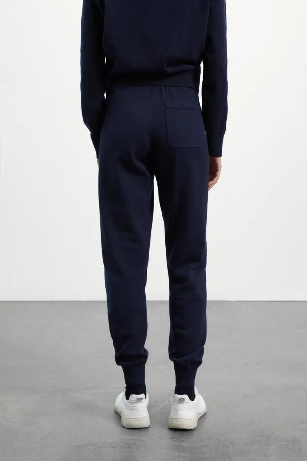 Women Blue Oga Trousers Ecoalf Trousers