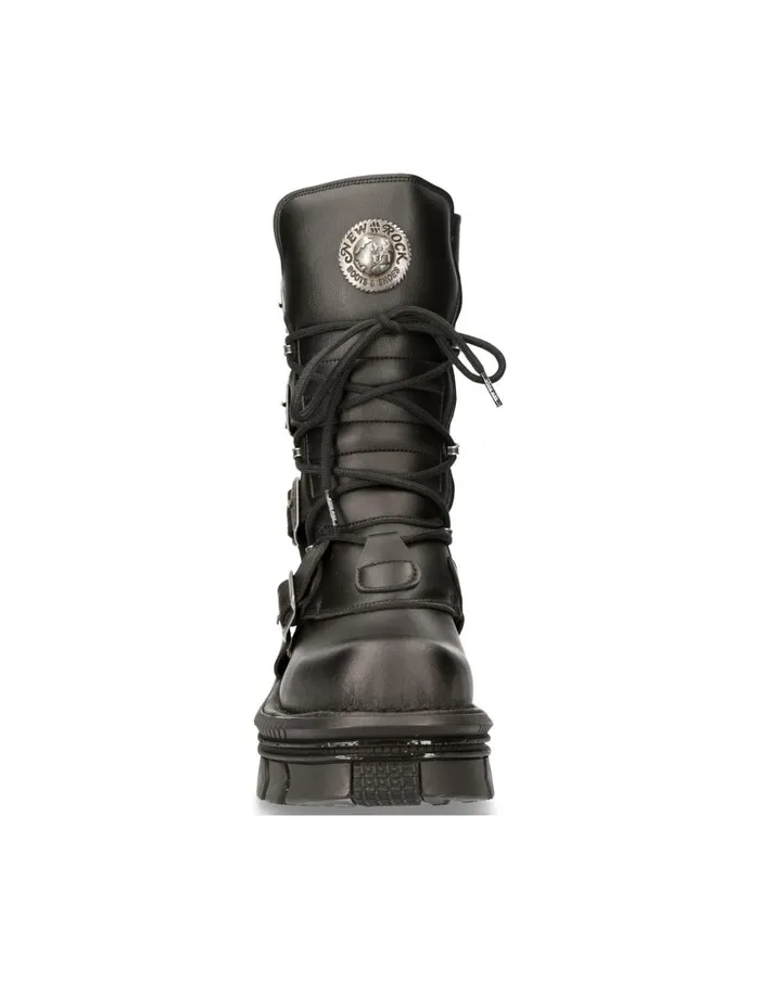 Women Boot Techno M373V83 New Rock Military Women Boot Techno M373V83 New Rock Military