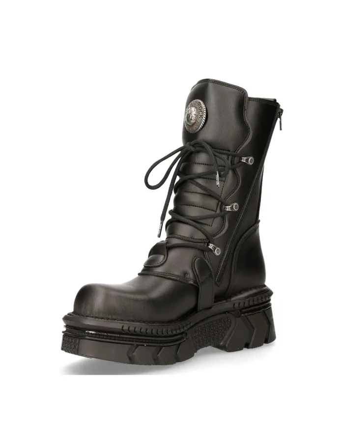 Women Boot Techno M373V83 New Rock Military Women Boot Techno M373V83 New Rock Military