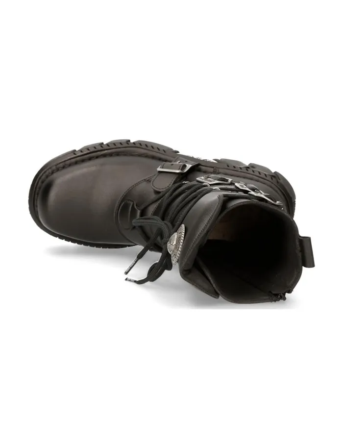 Women Boot Techno M373V83 New Rock Military Women Boot Techno M373V83 New Rock Military