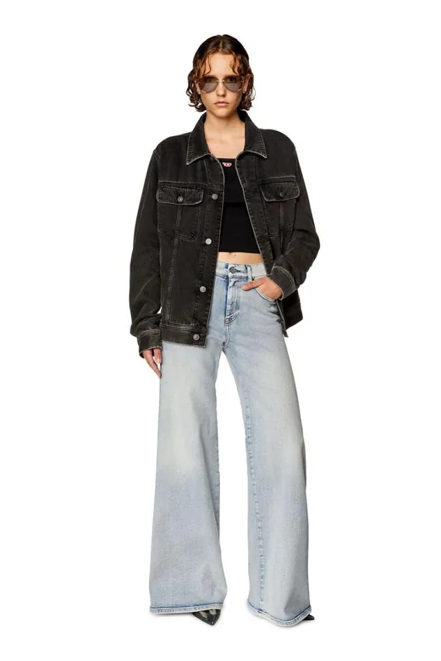 Women Bootcut And Flare Jeans 1978 DAkemi 9c08l Light Blue Diesel Bootcut And Flare Women Bootcut And Flare Jeans 1978 DAkemi 9c08l Light Blue Diesel Bootcut And Flare