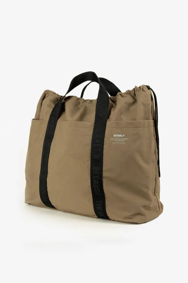 Women Brown Akira Tote Bag Ecoalf Handbags