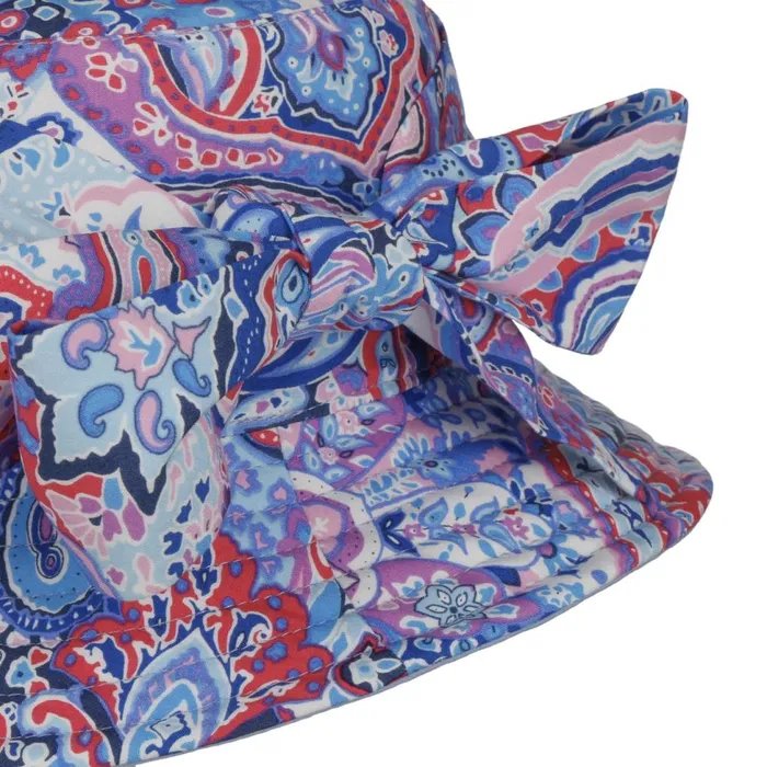 Women Bucket Hats Mayser New Malu Paisley Reversible Hat Blue Women Bucket Hats Mayser New Malu Paisley Reversible Hat Blue
