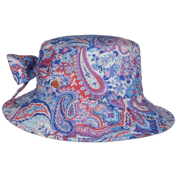 Women Bucket Hats Mayser New Malu Paisley Reversible Hat Blue Women Bucket Hats Mayser New Malu Paisley Reversible Hat Blue