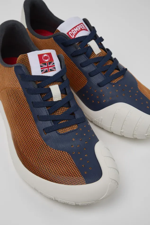 Women Camper X INEOS Britannia Multicolored Textile Sneakers Camper Sneakers