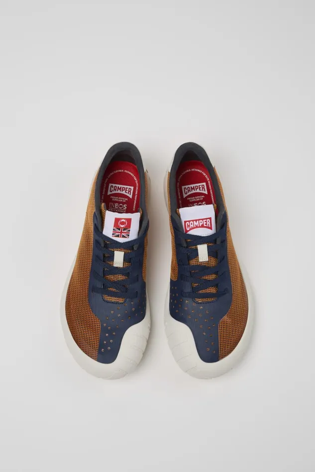 Women Camper X INEOS Britannia Multicolored Textile Sneakers Camper Sneakers Women Camper X INEOS Britannia Multicolored Textile Sneakers Camper Sneakers