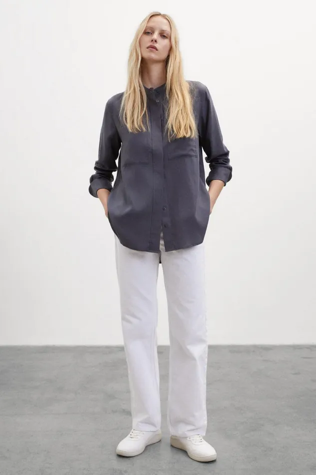 Women Caviar Julieta Shirt Ecoalf Shirts