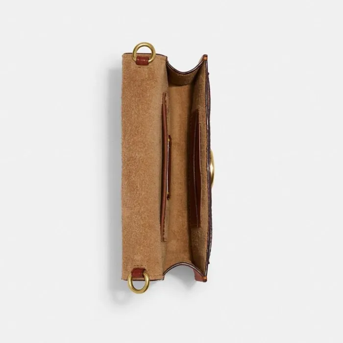 Women Clutches Coach Tabby Crossbody Wristlet In Signature Canvas Brasstanrust Women Clutches Coach Tabby Crossbody Wristlet In Signature Canvas Brasstanrust