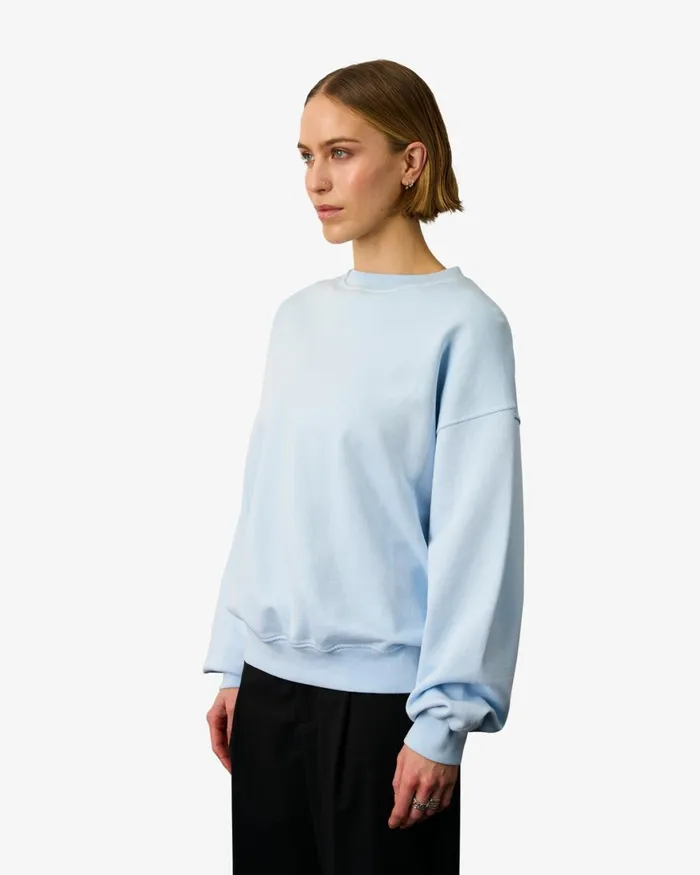 Women Crewneck Sweatshirts Colorful Standard Organic Oversized Crew Oxblood Red