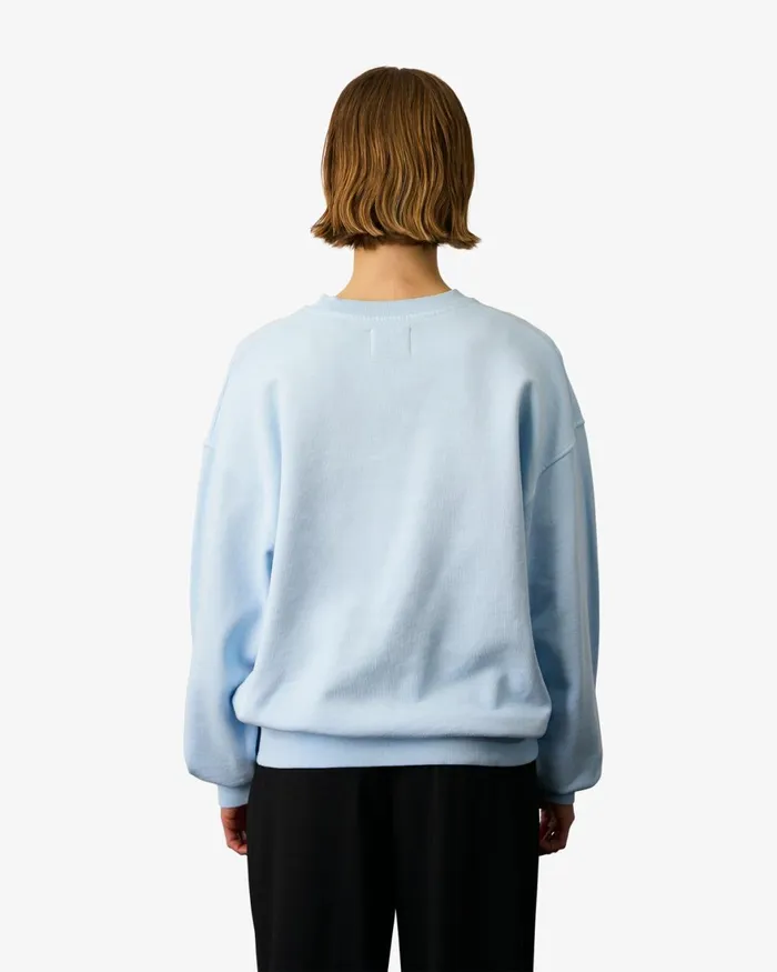 Women Crewneck Sweatshirts Colorful Standard Organic Oversized Crew Oxblood Red