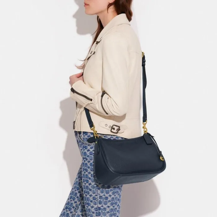 Women Crossbody Bags Coach Cary Crossbody Brassdenim