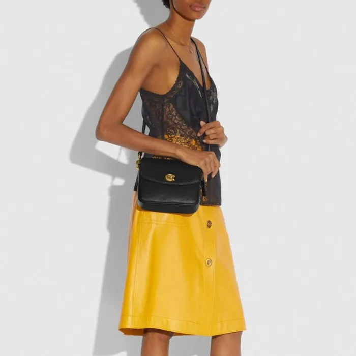 Women Crossbody Bags Coach Cassie Crossbody 19 Brassblack