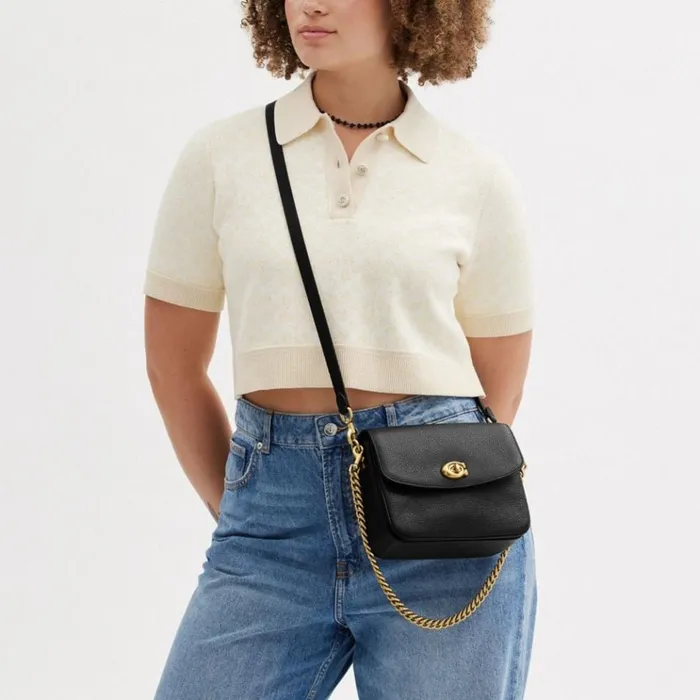 Women Crossbody Bags Coach Cassie Crossbody 19 Brassblack