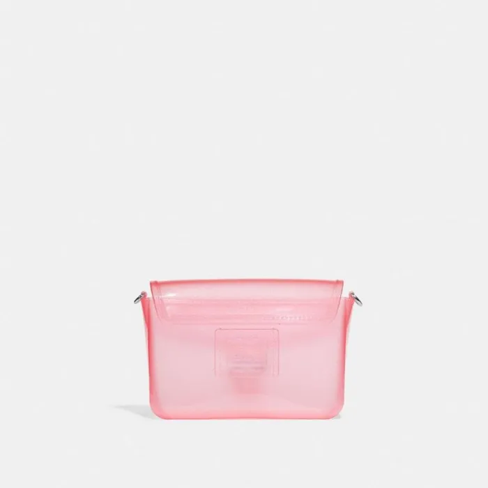 Women Crossbody Bags Coach Jelly Tabby Silverflower Pink