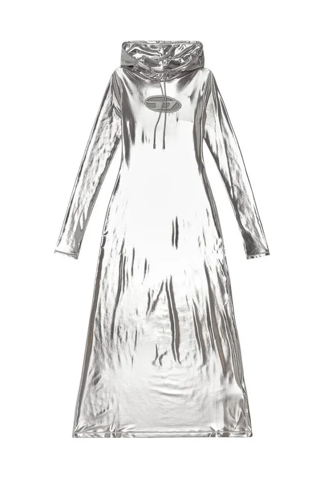Women DMathildeL1 Grey Diesel Dresses And Jumpsuits Women DMathildeL1 Grey Diesel Dresses And Jumpsuits