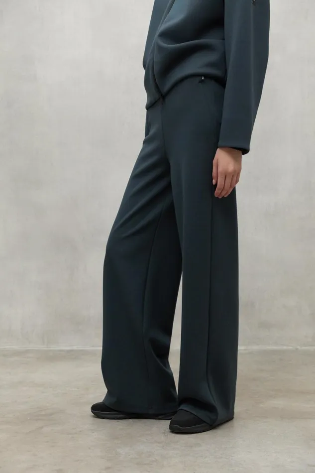 Women Dark Green Arda Trousers Ecoalf Trousers