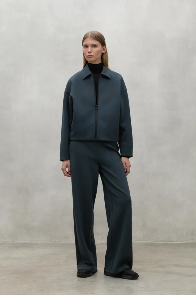 Women Dark Green Arda Trousers Ecoalf Trousers