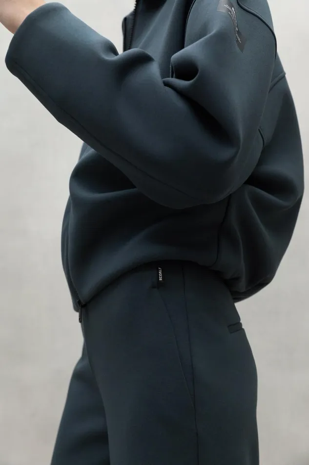 Women Dark Green Arda Trousers Ecoalf Trousers