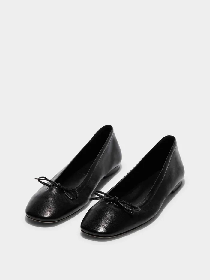 Women Delfina Leather Ballet Flats Aeyde Ballet Flats