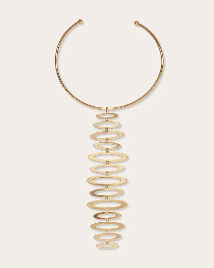 Women Emerie Statement Necklace Gold Ramy Brook Jewelry