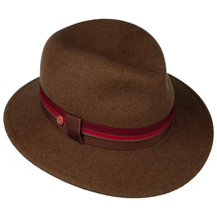 Women Felt Hats Mayser Nane Wool Felt Hat Brown Women Felt Hats Mayser Nane Wool Felt Hat Brown