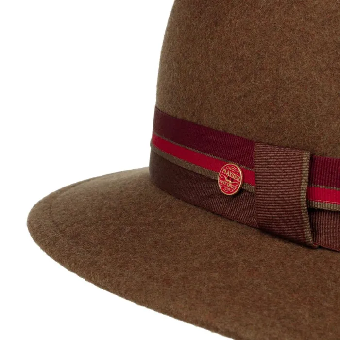 Women Felt Hats Mayser Nane Wool Felt Hat Brown Women Felt Hats Mayser Nane Wool Felt Hat Brown
