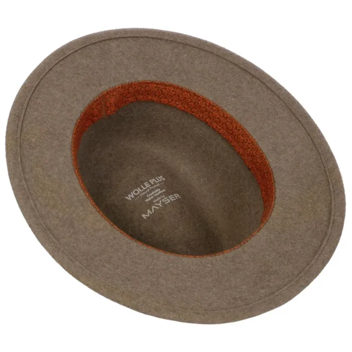 Women Felt Hats Mayser Nane Wool Felt Hat Brown Women Felt Hats Mayser Nane Wool Felt Hat Brown