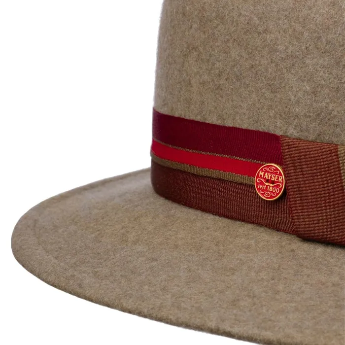 Women Felt Hats Mayser Nane Wool Felt Hat Brown Women Felt Hats Mayser Nane Wool Felt Hat Brown