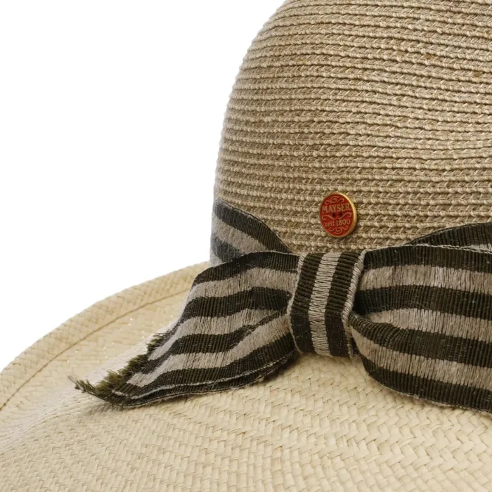 Women Floppy Hats Mayser Vivian Strohhut Natural Beige Women Floppy Hats Mayser Vivian Strohhut Natural Beige