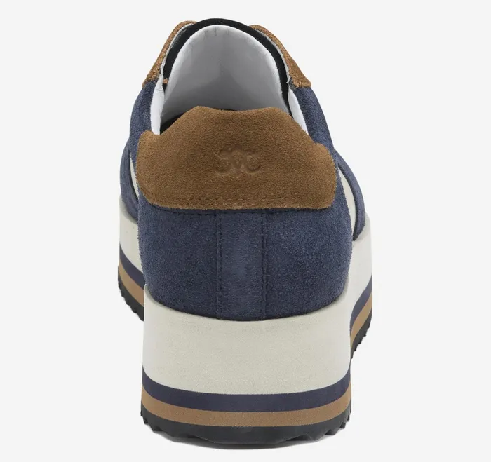 Women Gracie Colorblock LaceUp Navy Suedebone Calfskin JohnstonandMurphy Sneakers Women Gracie Colorblock LaceUp Navy Suedebone Calfskin JohnstonandMurphy Sneakers
