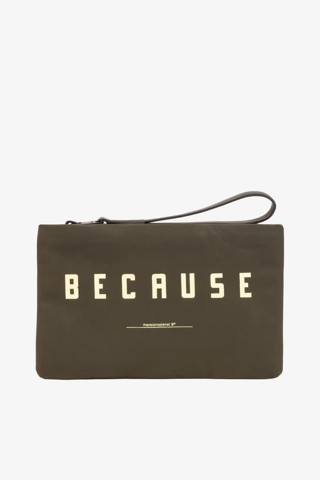 Women Green Lupita Handbag With Message Ecoalf Handbags