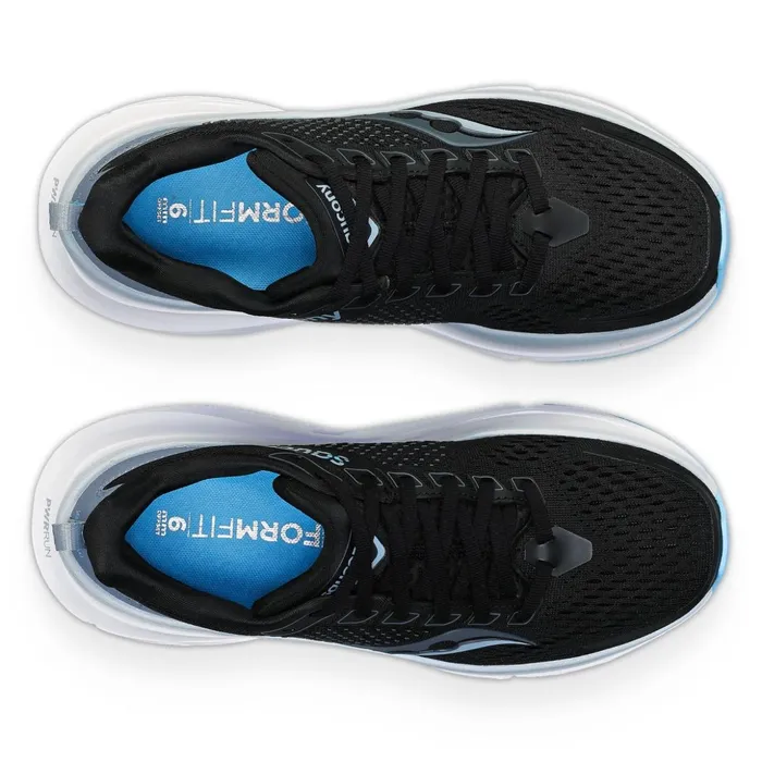 Women Guide 17 Wide Blackfog Saucony Running