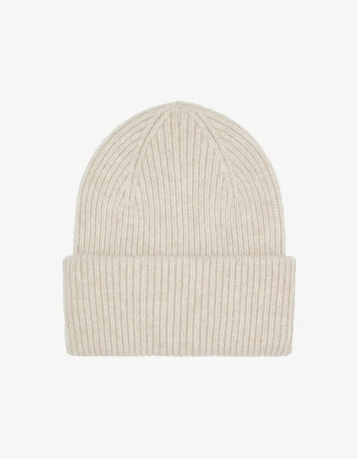 Women Hats Colorful Standard Merino Wool Hat Ivory White